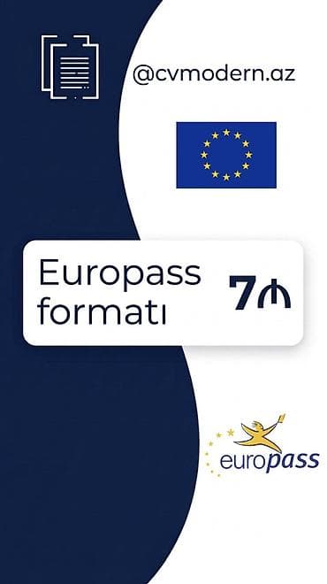 Xidmət: Premium CV hazırlanması cvmodern.az 👤⚡️ 🔵Müasir və peşəkər CV — 4