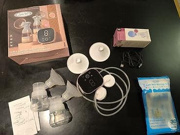 ağ sumka: ✨ Elektrik Süd Sağma Aparatı ✨ ✅ USB ilə işləyir (PC və Powerbank — 8