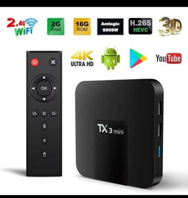 Smart TV boks lalafo.az -da Smart TV boks