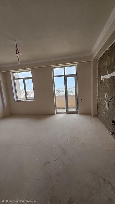 gence emlak ev: Qaraçuxur qəs., 3 otaqlı, Yeni tikili, 110 kv. m — 6