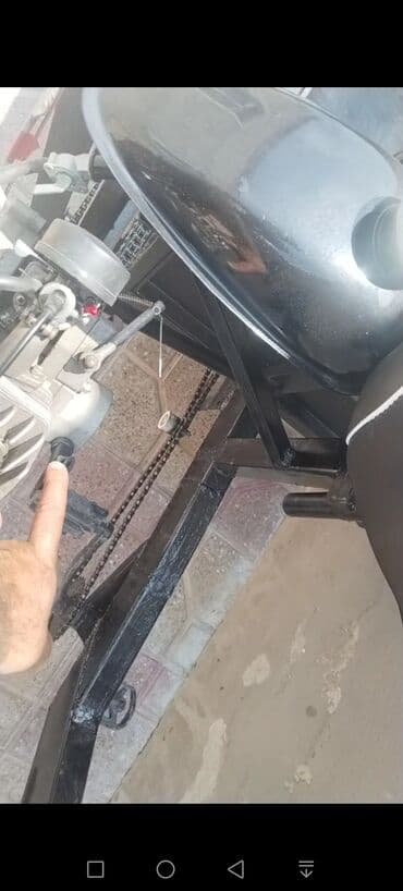 velosipedlər qiz ucun velosipedler: Velosiped matorlu Mator hecmi80cc YÜK goturme 150 KQ materialı — 14