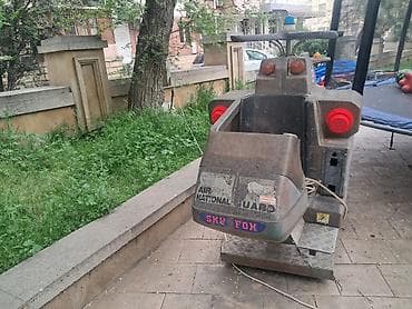 Uşaq əyləncə aparatı – “SKY FOX” temalı atlı-oyun (ride-on) simulatoru — 1