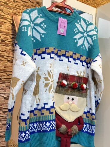 Çəngəllər: Məhsul: Yeni il temalı trikotaj sviterlər - Brend: ZeZe Collection — 4