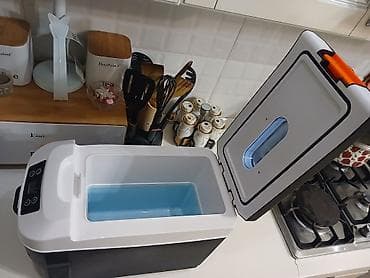 masin soyuducusu: Portativ avtomobil soyuducusu (kompressor tipli) - Gərginlik: DC 12V — 2