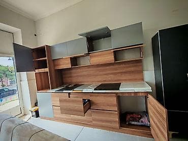 hazir metbex mebeli: Sifarişlə mətbəx dəsti, Özü çəkən petlələr, Teksturalı laminat, Kredit yoxdur, Ödənişli çatdırılma — 2