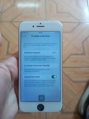 2ci el iphone 7: IPhone 8, 64 GB, Matte Gold, Barmaq izi — 5