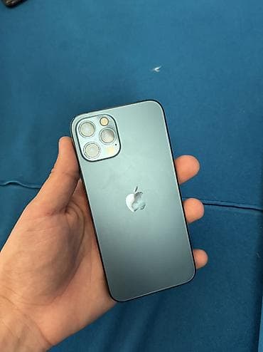 IPhone 12 Pro, 128 GB, Blue Titanium, Simsiz şarj, Face ID lalafo.az -da IPhone 12 Pro, 128 GB, Blue Titanium, Simsiz şarj, Face ID