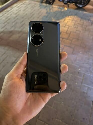 huawei telfon: Huawei P50 Pro, 256 GB, rəng - Qara, Sensor — 3
