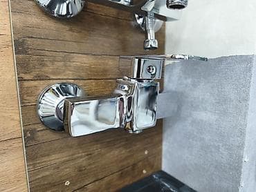 Vanna üçün divara quraşdırılan qarışdırıcı kran - Material: xrom