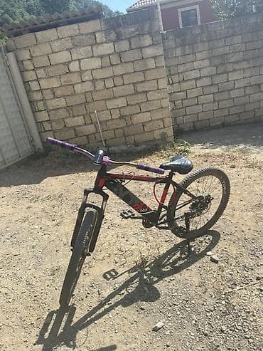 velosiped ural: Dağ/şosse tipli velosiped - Çərçivə: yüngül alaşımlı, qara-qırmızı — 3