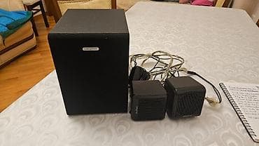 lil solid dual: USB gücləndirməli 2.0 stolüstü mini akustik sistem - Kompakt iki ədəd — 2