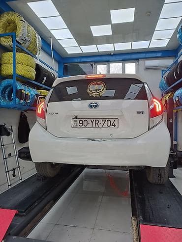 prius 20 kuza buffer: Toyota Aqua Hybrid, ağ rəng idyal vezyetde dir hazırda lizingdedir — 2