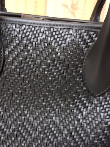 cins sumka: Pierre Cardin Paris qadın çantası – qara rəng - Material: toxunuş — 2