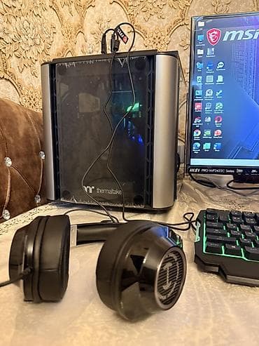 apo ses sistemi: Gaming PC komplekti Tərkib: - Sistem bloku: Thermaltake korpus, şüşə — 1