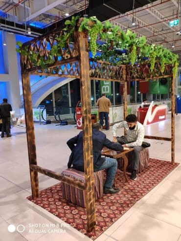 çex qabları: Dekor üçün. bağ və ya restorana çox gözəl oyma əl işi — 7