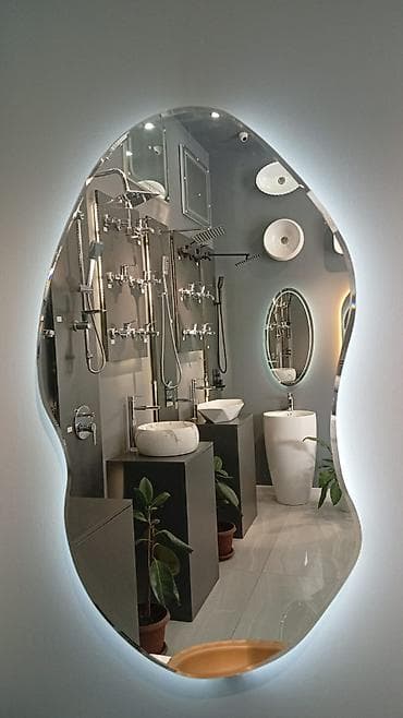 Güzgü Divar üçün, Hamam üçün, Arxa işıqlı