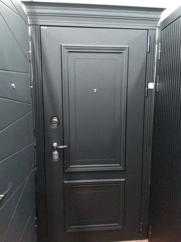 qara encir: Bu qara rəngli metal qapılar evinizi qorumaq üçün etibarlı seçimdir — 3