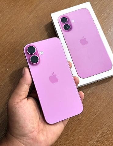 IPhone 16, 128 GB, Çəhrayı, Zəmanət, Simsiz şarj, Face ID lalafo.az -da IPhone 16, 128 GB, Çəhrayı, Zəmanət, Simsiz şarj, Face ID