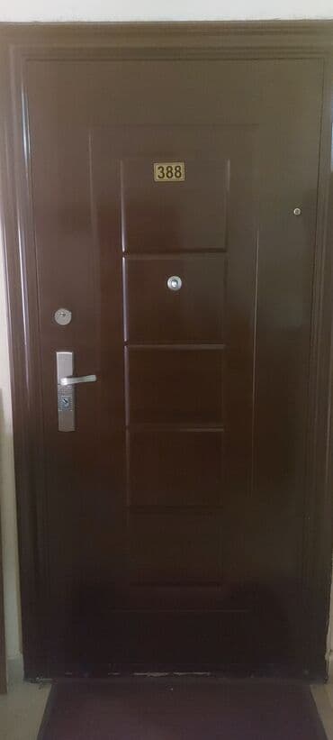 seyf qapi ikinci el: Mənzil üçün İşlənmiş Giriş qapısı 90x200 sm Zamok ilə, Zəmanətsiz, Ünvandan götürmə — 4