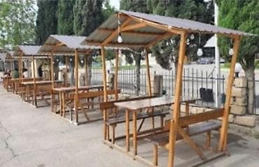 taxt matraslari: Dördbucaq masa, Açılmayan, Skameykalar ilə, Taxta — 1