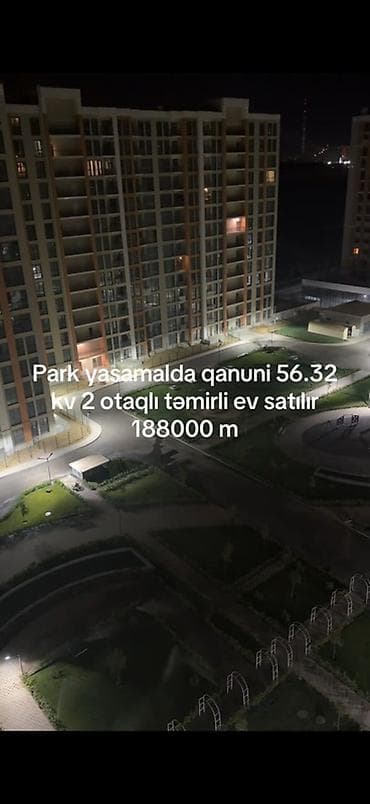 cepis satisi: 2 otaqlı, Yeni tikili, 56 kv. m — 1