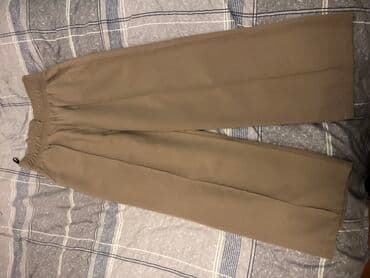 Bol kəsim Şalvar, rəng - Bej