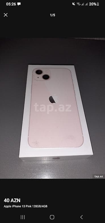 hard disk 2 tb: IPhone 13, 128 GB, Çəhrayı — 6