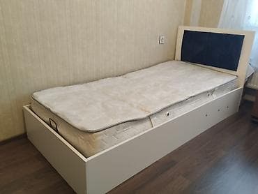 elastik: Təknəfərlik çarpayı, Bazalı, Matras ilə, Siyirməsiz — 2