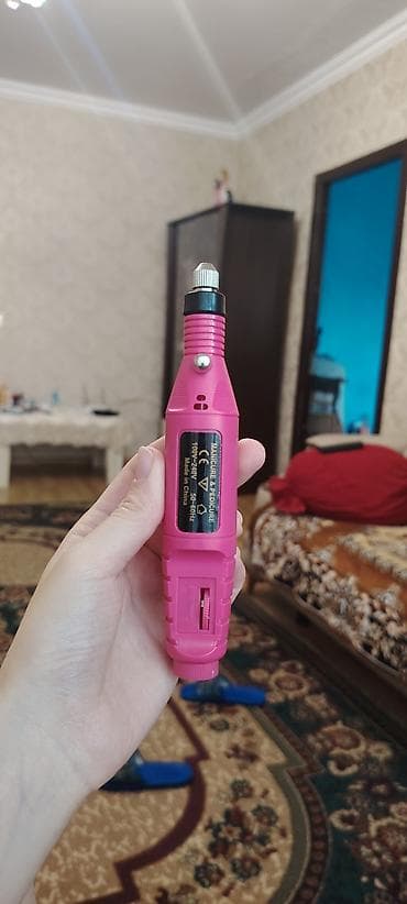 elekt: Manikür və pedikür üçün elektrik dırnaq frezi (qələm tipli) - Rəng — 2