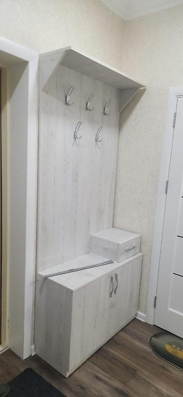 2 qapılı, Ağ, Digər material, Açılan, Düz dolab