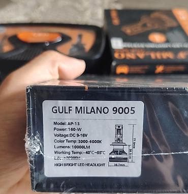 Hb3/Hb4 led işıqları, Gulf Milano brendi. Bluetooth vasitəsilə — 3