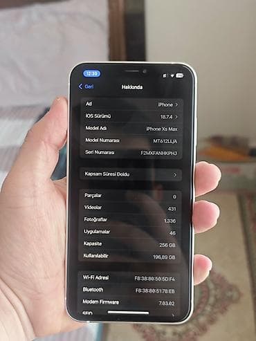 televizor 65: IPhone Xs Max, 256 GB, Ağ, Face ID — 4