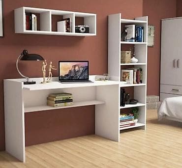 Kompüter masası, Yeni, Açılmayan, Laminat, Kvadrat masa