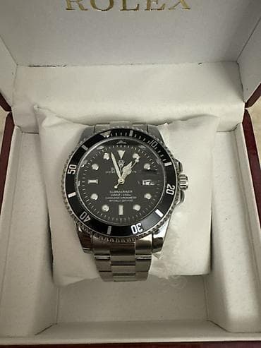 saat satisi: Qol saatı, Rolex, rəng - Qara — 2