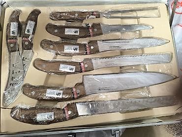 Столовые приборы: Millerhaus peşəkar bıçaq dəsti – çoxfunksiyalı mətbəx seti Tərkib: - — 1