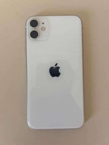 ipad pro 2018 qiymeti: IPhone 11, 64 GB, Ağ, Face ID — 1