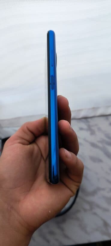 par utuleri: Poco X3, 128 GB, rəng - Göy, Barmaq izi — 9