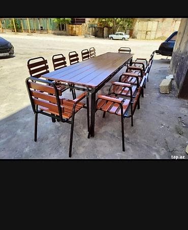 Bag heyet stol stlu cixdi satiwa toz boya ile kiraskalanir 4 neferik