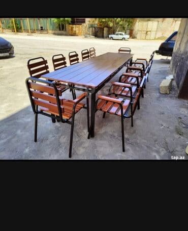 toxunma saplar satisi: Bag heyet stol stlu cixdi satiwa toz boya ile kiraskalanir 4 neferik — 1