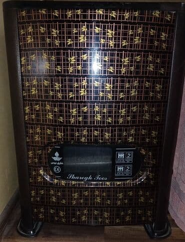 иранская печка: Şərəgh Toos qaz sobası / qaz peçi - Brend/model: Sharegh Toos (etiket — 1