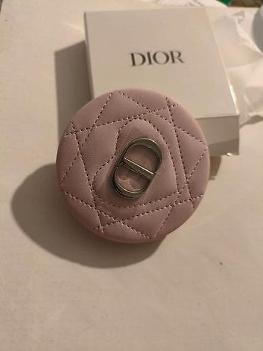 aksesuar instagram: Dior dairəvi kompakt güzgü - Rəng: açıq pudra-çəhrayı - Material — 2