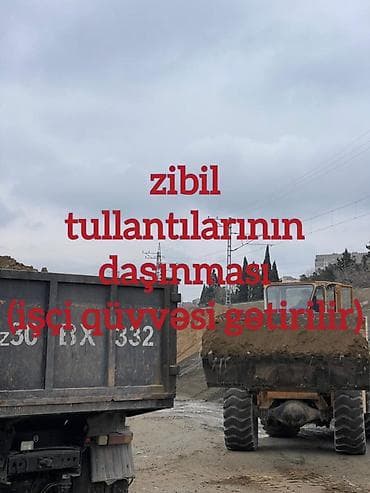 yükleyici: Xidmət: Zibil və tikinti tullantılarının daşınması (işçi qüvvəsi — 1