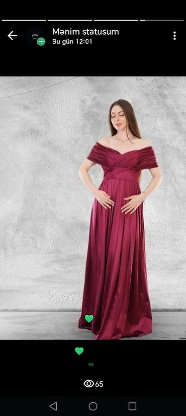 36 38 40 42 bedenleri ETİKETLİ. Zərif axşam/gecə libası – bordo vişnə