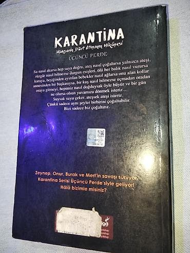 Məhsul: Kitab Adı: Karantina – Mahşərin Dörd Atlısının Hekayəsi — 2