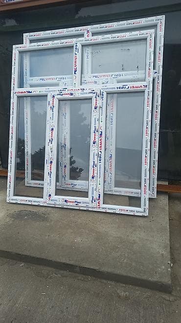 qaplar taxda: PVC qapı və pəncərələr - Material: PVC profil (üzərində qoruyucu — 2