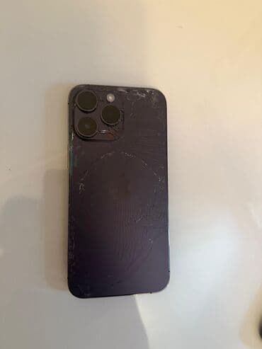 iphone 15 dubai qiymeti: IPhone 14 Pro Max, 256 ГБ, Deep Purple, Отпечаток пальца, Face ID — 2