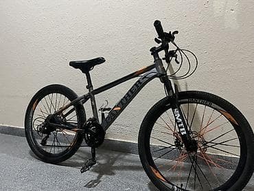 Panther MTB dağ velosipedi - Çərçivə: yüngül alüminium, 24” təkər — 2