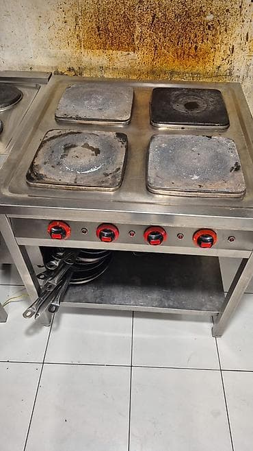 Professional sobalar: Elektrik soba, Yemək üçün, 4 mərtəbəli, İşlənmiş — 3