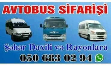 sumqayit evakuator: Seherdaxili ve rayonlara avtobus sifarişlərinin qəbulunu teskil — 1