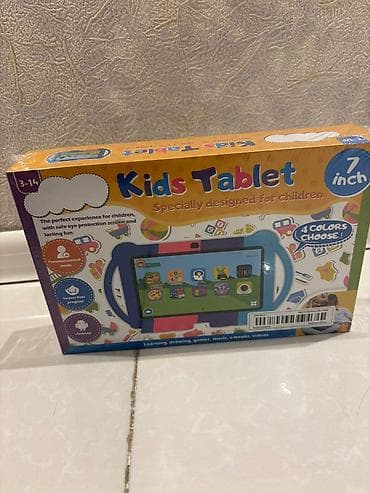 Kompüter, noutbuk və planşetlər: Övladlarınız üçün Android əməliyyat sistemli tablet satılır. Göy — 1